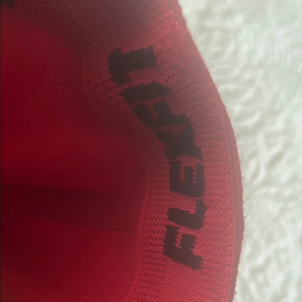 Red Racing Cap - Picture 3 of 5
